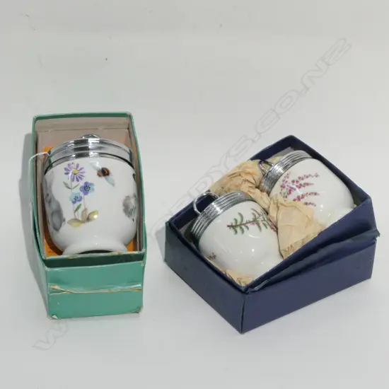 3 ROYAL WORCESTER EGG CODDLES