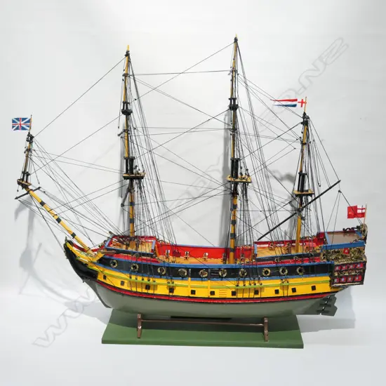 SHIP MODEL: H.M.S. MORDAUNT
