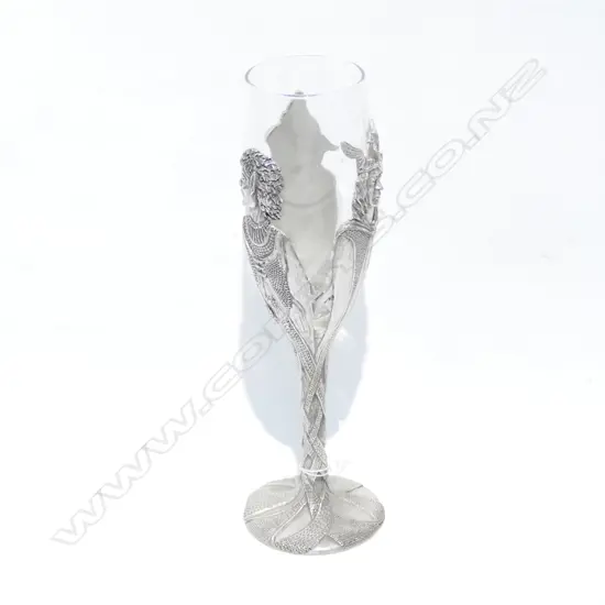 PEWTER CHAMPAGNE FLUTE FROM WORLD PREMIERE RETURN OF THE KING (LOTR)