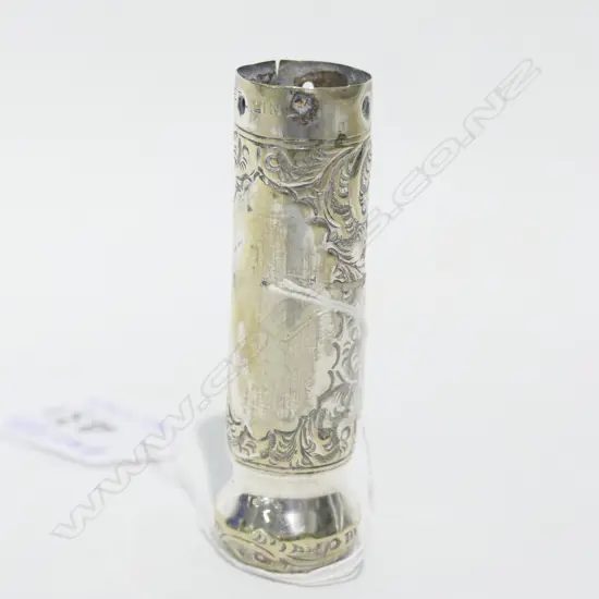 SILVER PLATE HANDLE, STEEL LINED