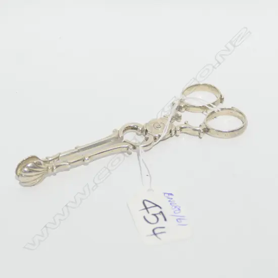 PR GEO III SILVER SUGAR SCISSOR NIPS 18THC