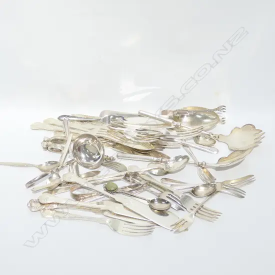 LOT ASST CUTLERY TONGS ETC