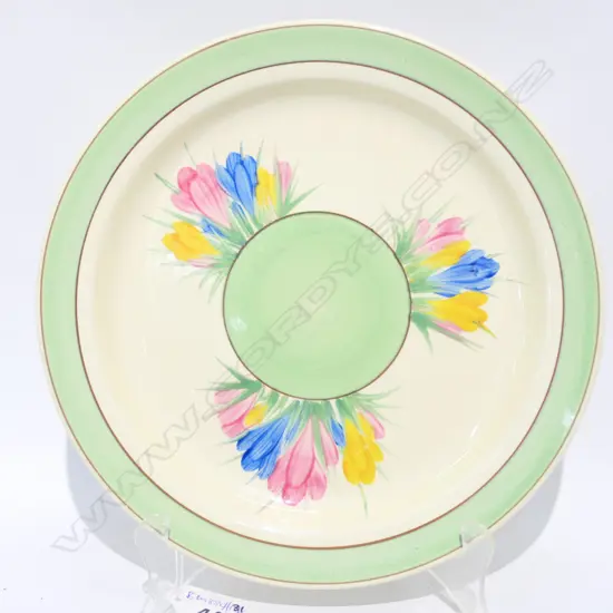 CLARICE CLIFF CROCUS PLATE