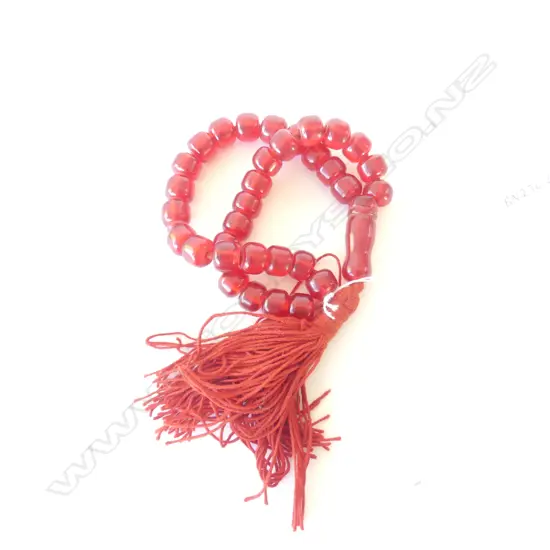 RED AMBER STYLE BEADS