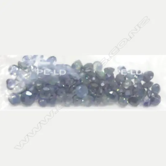 ASST 10CT FACETED SAPPHIRES