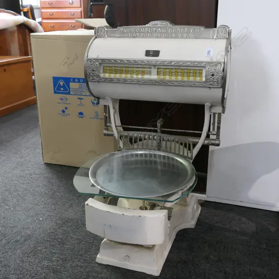 SHOPKEEPERS SCALES 'THE COMPUTING SCALE CO. DAYTON OHIO'