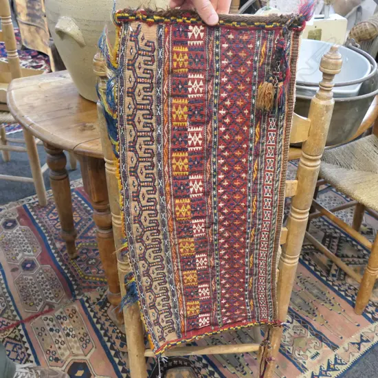 AFGHAN BALUCHI MIL'S BAG TRIBAL ALL WOOL