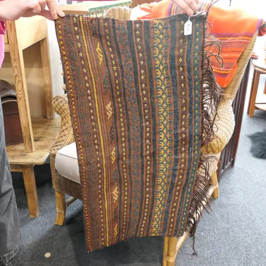 AFGHAN TORBAH TRIBAL ALL WOOL WOVEN PANEL