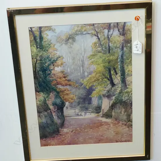 JOHN FULLWOOD PRINT FOREST ROAD