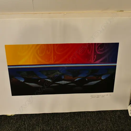 TWO UNFRAMED JACOB SCOTT PRINTS 2/10 140 X 270mm