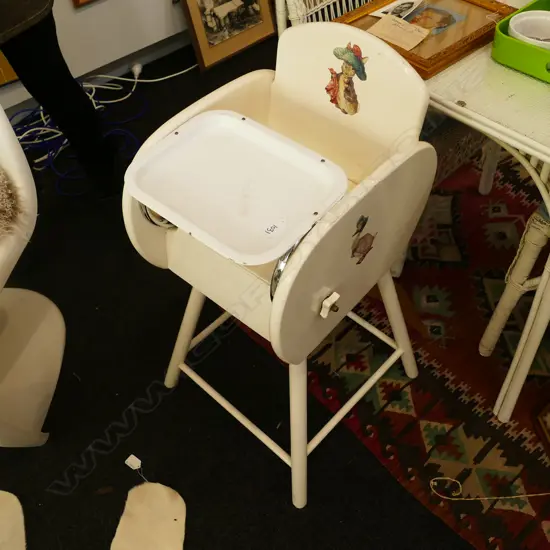 LA LOLI BROS HIGH CHAIR AS EXHIBITED 1950S ART GALLERY SHOW 1992/93 