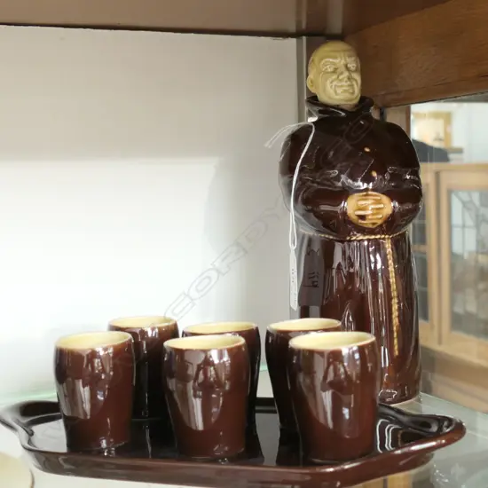 BESWICK MONK DRINKS SET