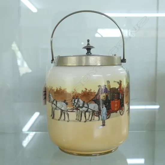 ROYAL DOULTON SERIES WARE BISCUIT BARREL H. 160MM