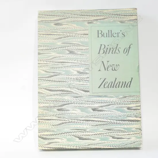 BULLERS BIRDS OF NEW ZEALAND, 1982 ED. CASED