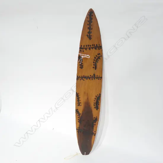 Australian Aboriginal old bullroarer from the Pidjinjarra Tribe