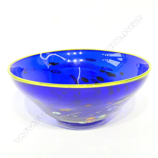 GARRY NASH MURRINI WORK GLASS BOWL D. 225MM