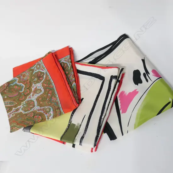 LIBERTY, JACQMAR & OROTON SILK SCARVES