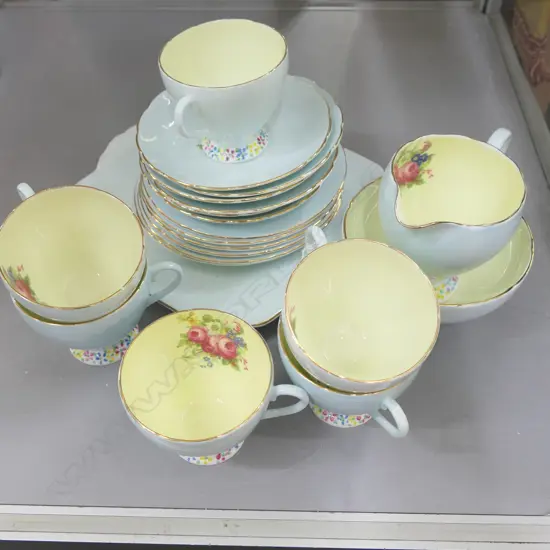 FOLEY 6 PLACE TEA SERVICE