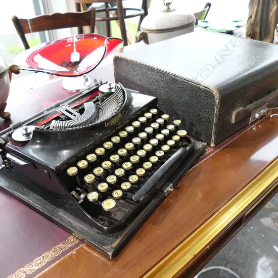CASED IMPERIAL TYPEWRITER