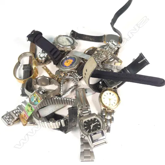 LOT ASST WRISTWATCHES