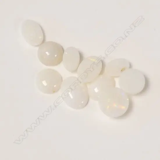 5 CT MILKY WHITE OPALS