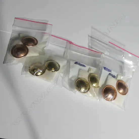 4 PAIRS OF SILVER/ G PLATE EARRINGS