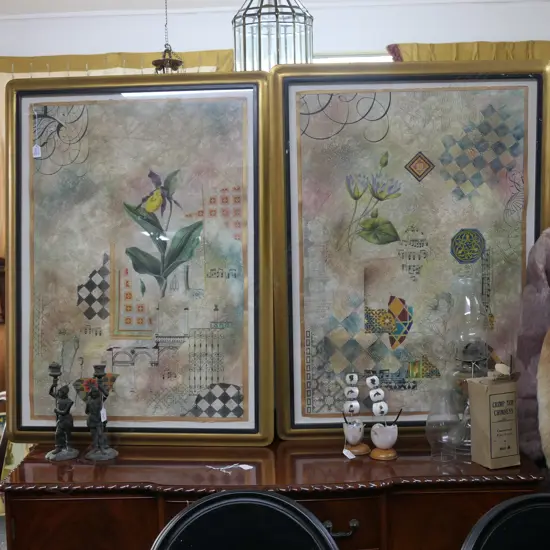 PR FRAMED PRINTS 'GARDEN SERIES' BY ARNOLD? 1040 X 770