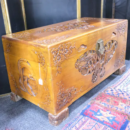 CAMPHOR WOOD CHEST, WIDTH - 880