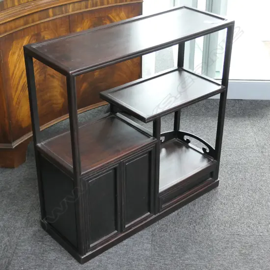 JAPANESE ROSEWOOD SMALL CABINET