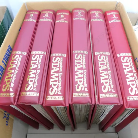 INTERNATIONAL ENCYCLOPEDIA OF STAMPS VOL 1-6