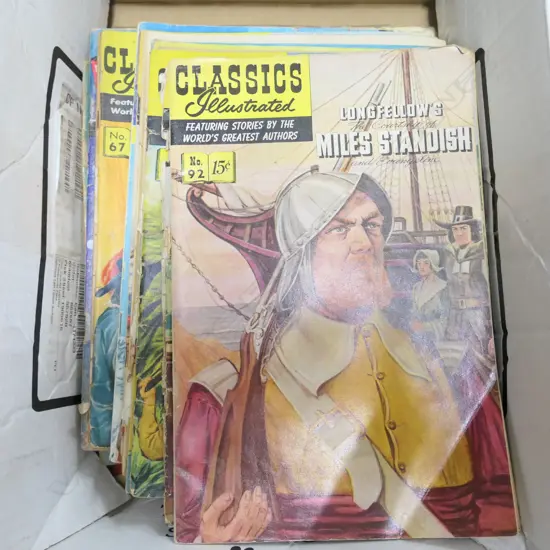 BOX LOT VINTAGE COMICS
