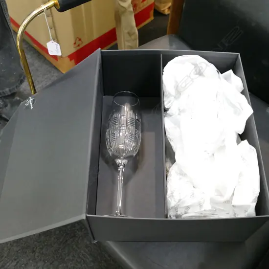 PR WATERFORD CRYSTAL CHAMPAGNE FLUTES
