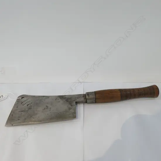 SHEFFIELD 'No1' CLEAVER TURNED HANDLE