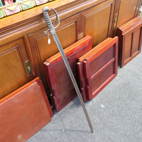 OLD 2 BAR INFANTRY OFFICERS SWORD...