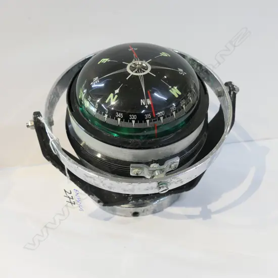 GIMBALLED SHIPS COMPASS 190MM DIA