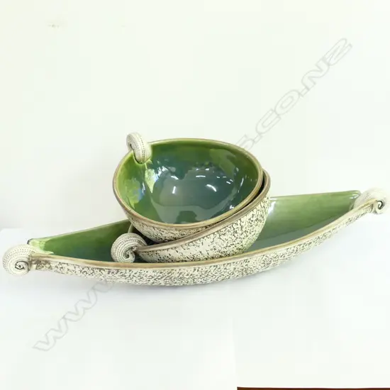 3 ROYCE MCGLASHEN BOWLS: PR + 1 LONG