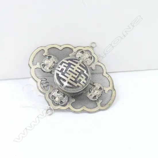 SILVER PLATE HOLLOW BAT BIRTHDAY SACHET