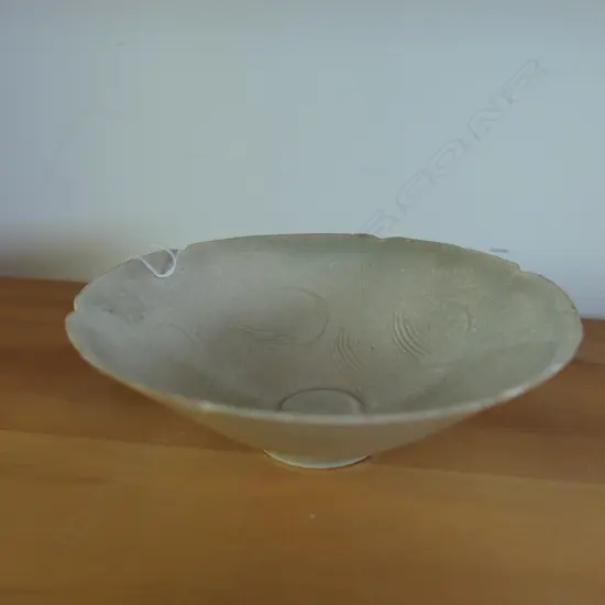 EARLY (SONG OR YUAN) CHINESE FLOWER HAT BOWL A.F