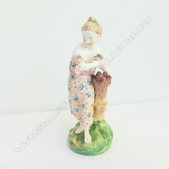 ANTIQUE DERBY FIGURE SUMMER (FROM 4 SEASONS) AF