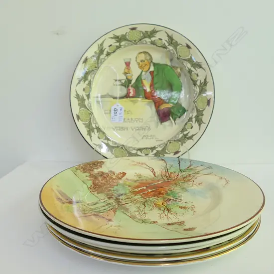 6 ROYAL DOULTON PLATES