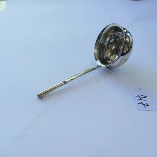 GEORGIAN STG SILVER LADLE C.1757