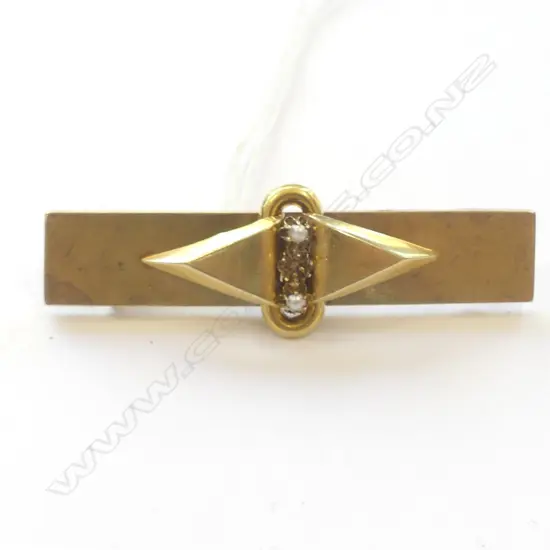 18CT GOLD BROOCH (AF) 5.95gm