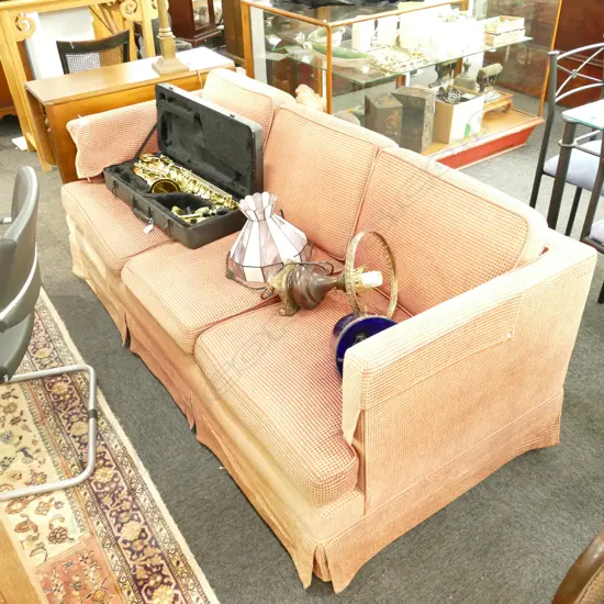 3 SEATER SOFA FADING TO COVER