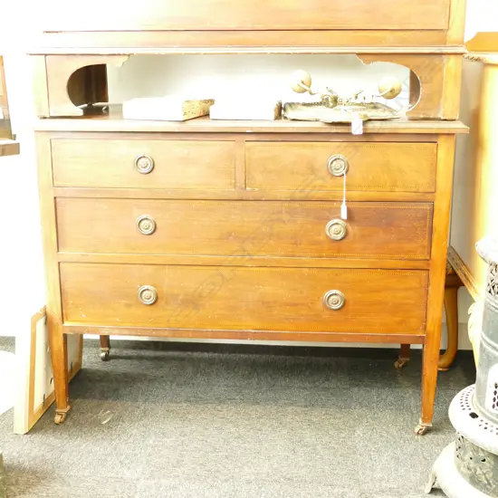 SHERATON REVIVAL DRESSING TABLE BASE TOP AF 1040MM L 800MM H