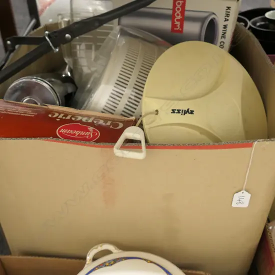 LOT ASST KITCHEN APPLIANCES ETC