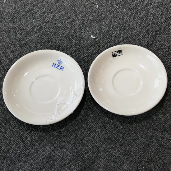 2 NZR SAUCERS