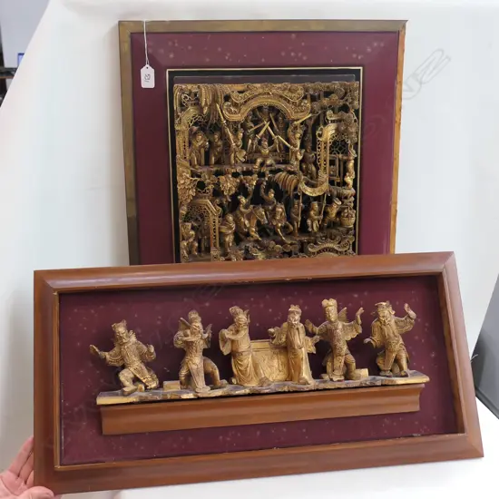 2 RESIN INDONESIAN 3D ARTWORKS 600 MM X 480MM ONE AF