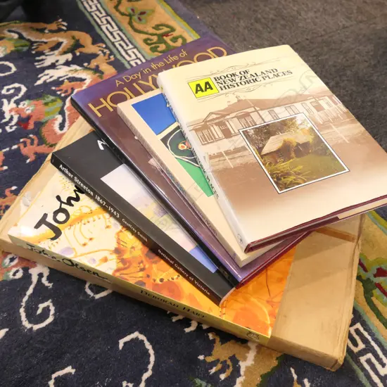 6 NZ ART BOOKS ETC. LTD ED. ILLUSTRATIONS OF NZ...