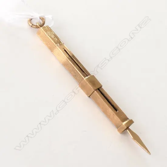 9CT GOLD TOOTHPICK 3.93gm