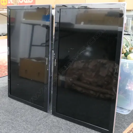 TWO PANASONIC VIERA TH-L32E5Z TELEVISIONS - WITHOUT STANDS ETC